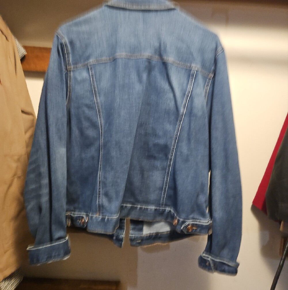 Time and Tru Light Blue Denim Jacket - Picture 3 of 3